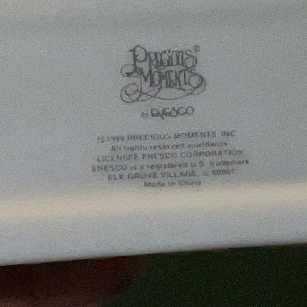 NIB Precious Moments make a joyful noise Standing Plaque 139327